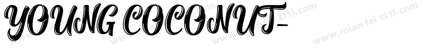 YOUNG COCONUT字体转换